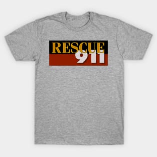 Retro Rescue 911 Logo T-Shirt